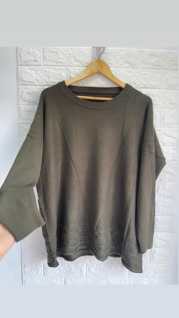 Suéter talle plus size antialérgico 