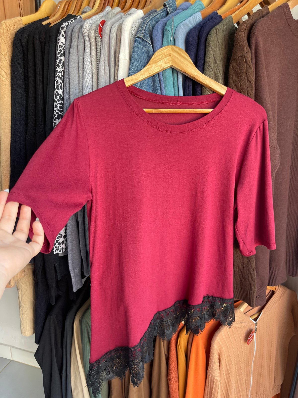 Blusa irregular 😍 el detalle que suma - 3