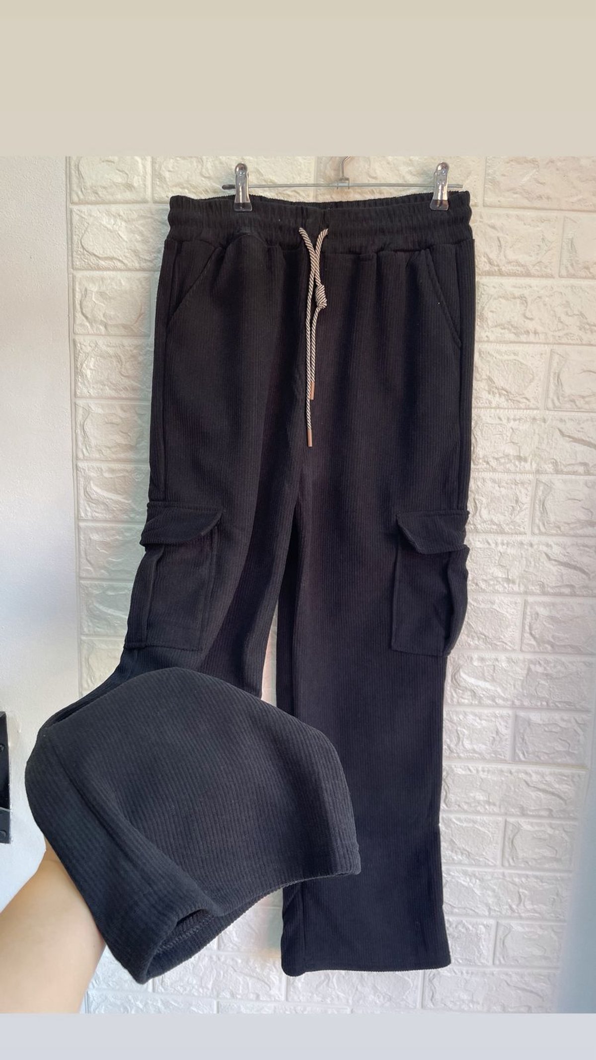 Pantalón cargo corderoy frizado 🤩  - 4
