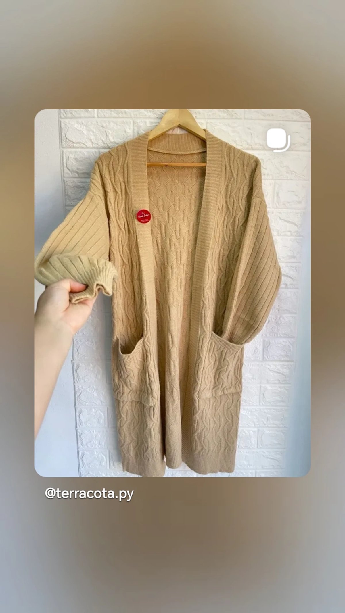 CARDIGAN de hilo Antialérgico  - 3