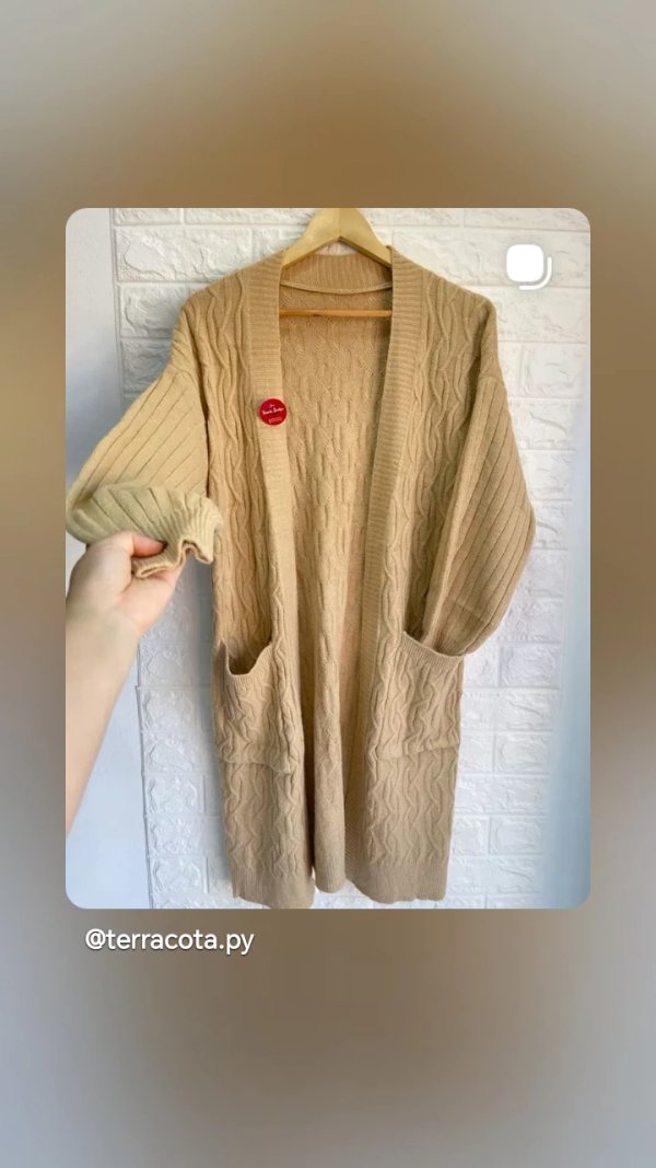 CARDIGAN de hilo Antialérgico 