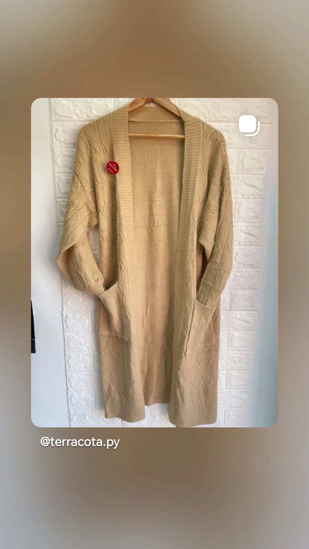 CARDIGAN de hilo Antialérgico  - 6
