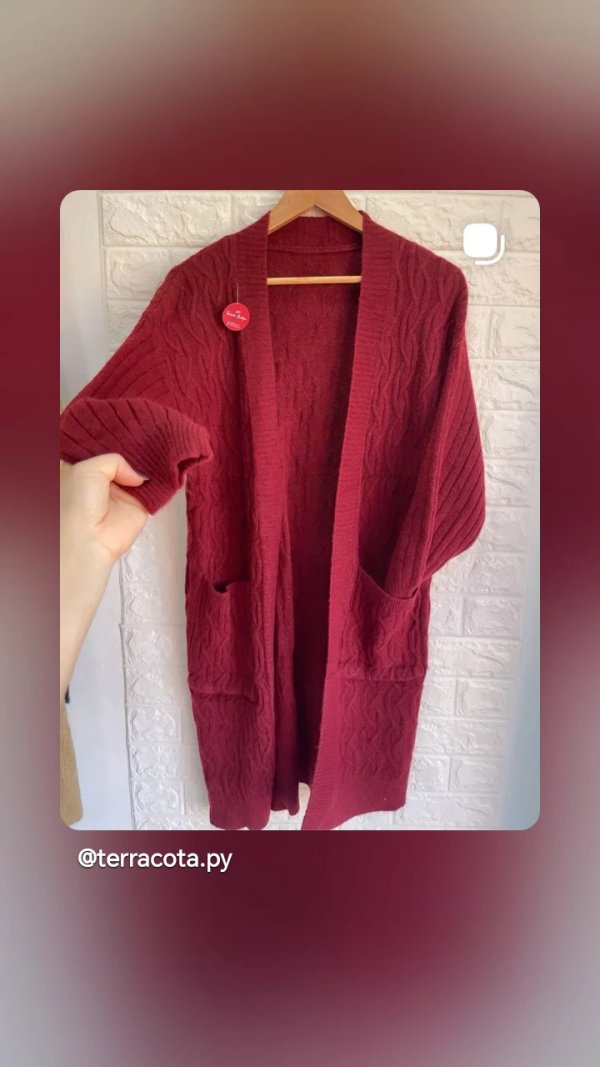 CARDIGAN de hilo Antialérgico 