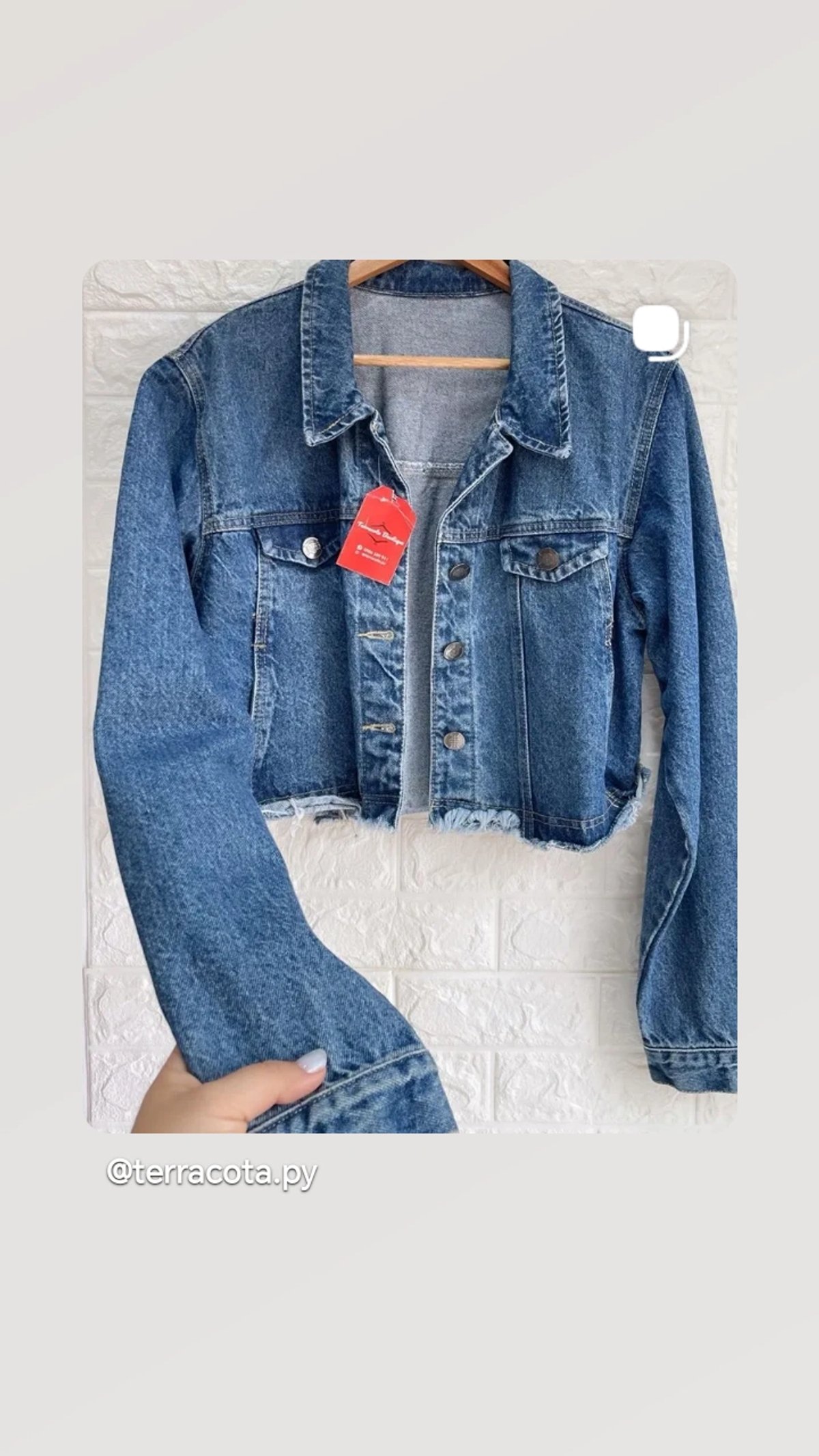 Camperita de jeans😍  - 2