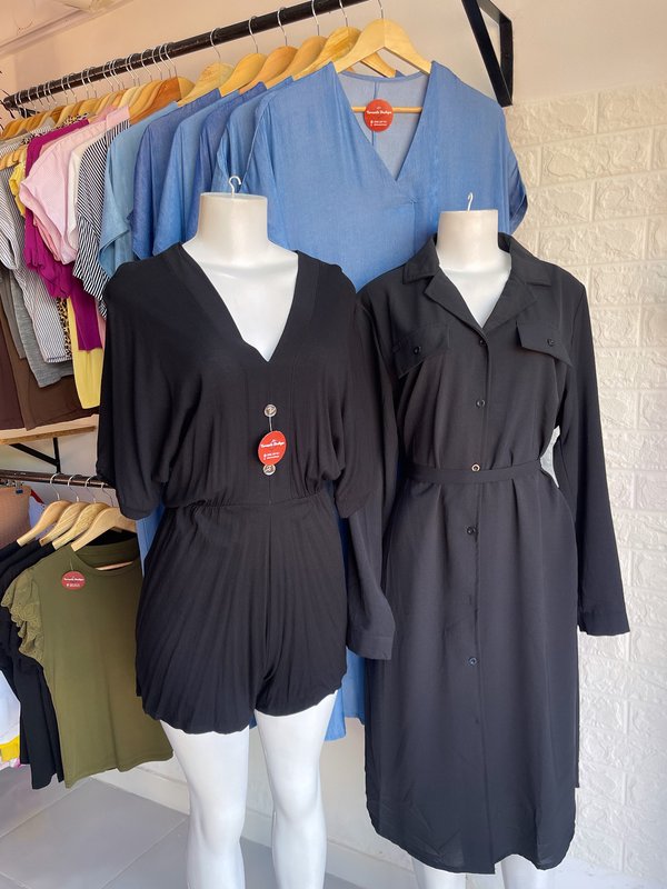 Enterizo - Vestido camisero 