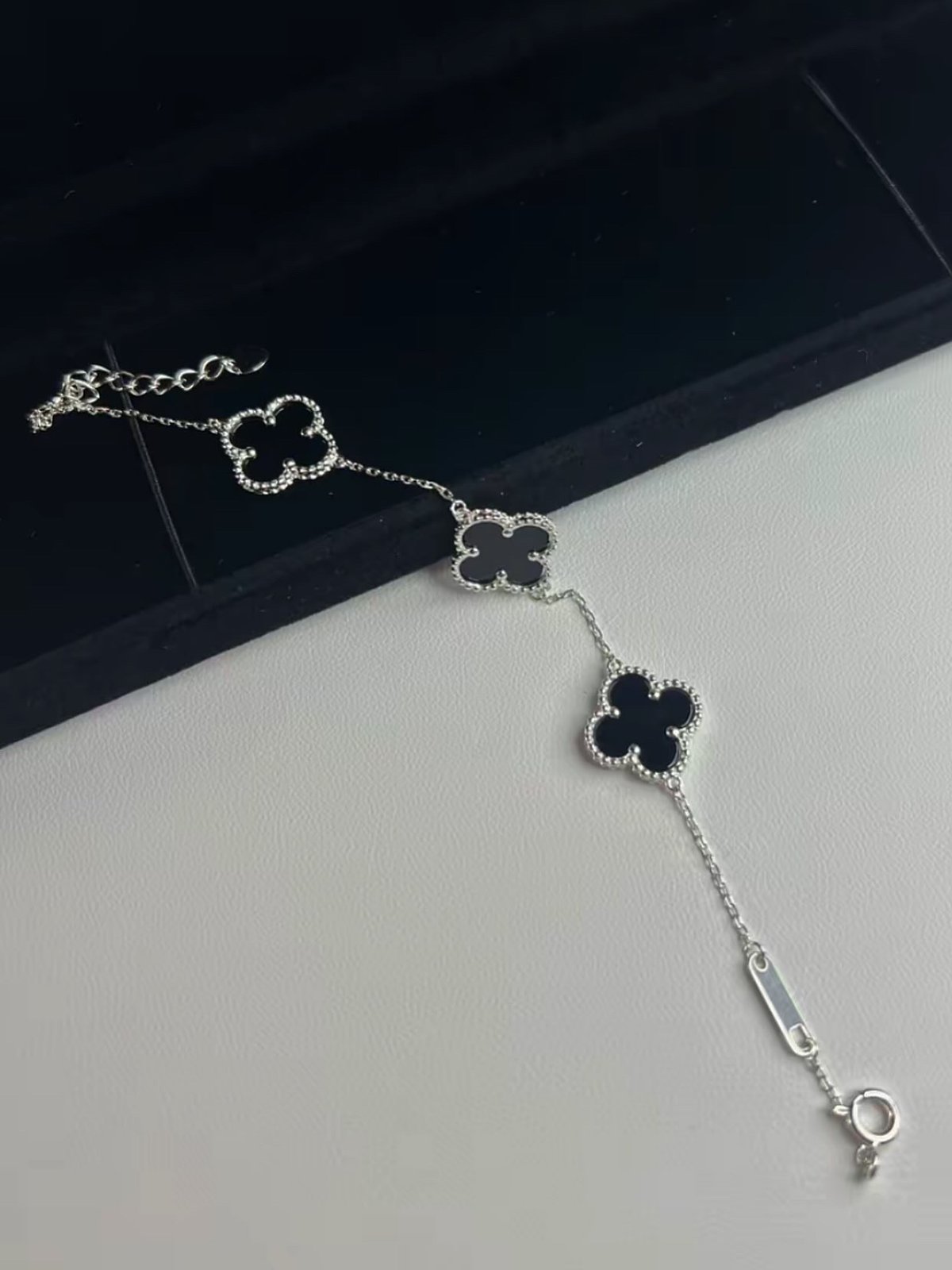 Kit VC Cadena/Pulsera Black-Silver - 2