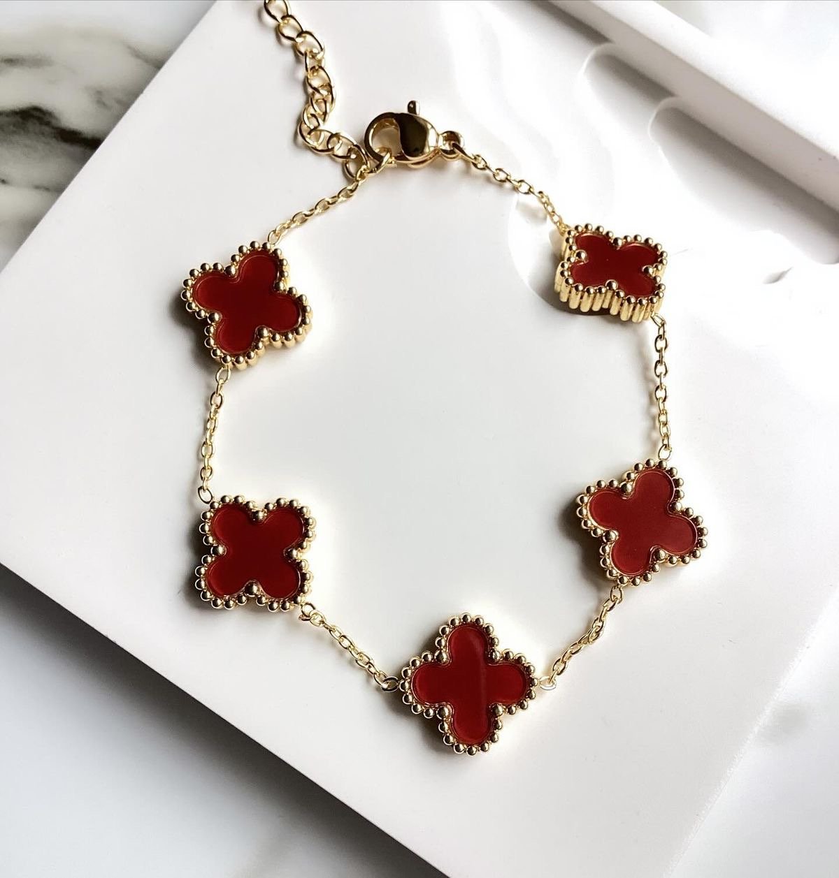 Pulsera Trebol VC/Vino - 2