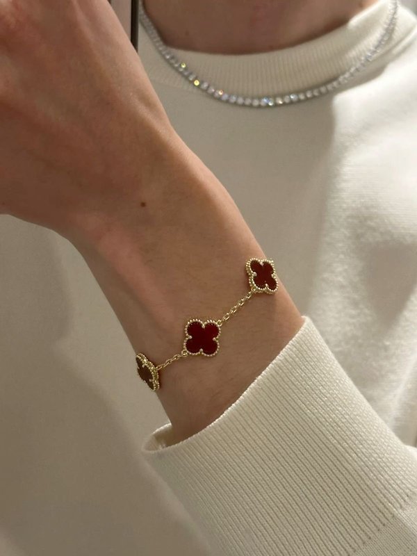 Pulsera Trebol VC/Vino