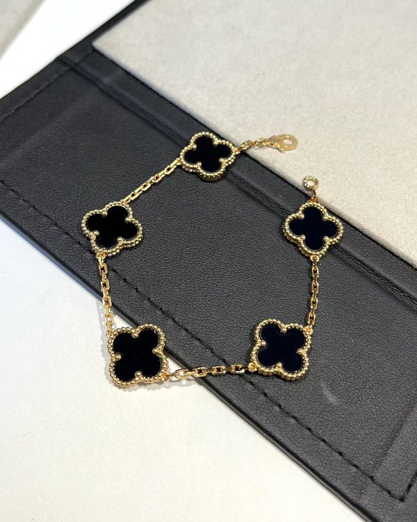 Kit VC Cadena/Pulsera Black-Gold