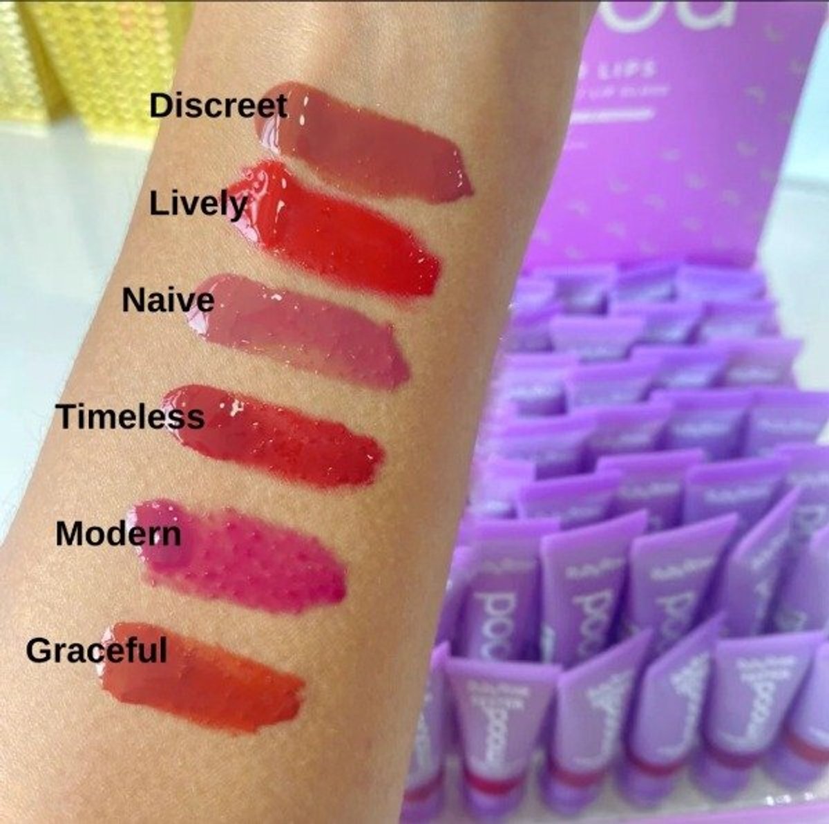 Gloss Colour lips Mood Ruby Rose - 3