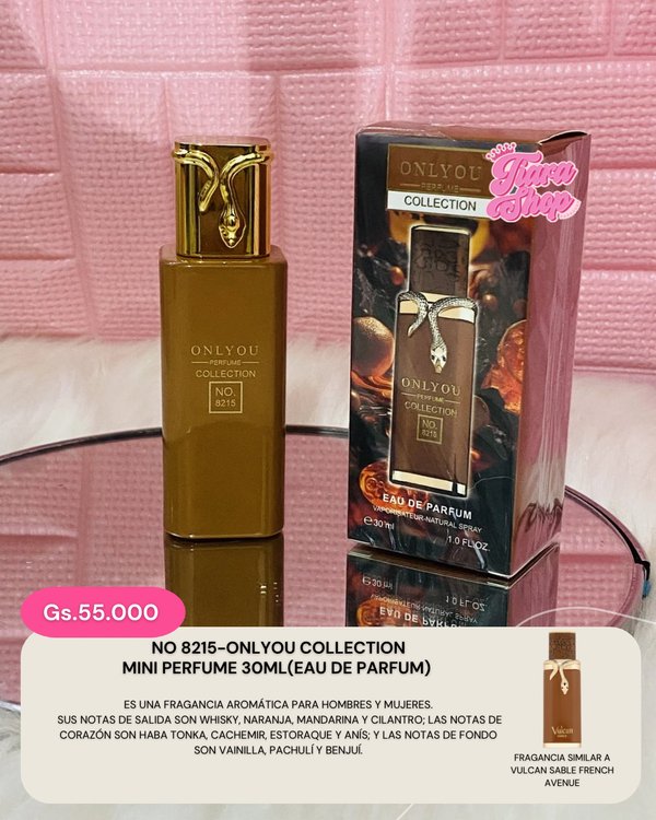 NO 8215-ONLYOU COLLECTION mini perfume 30ml(eau de parfum)