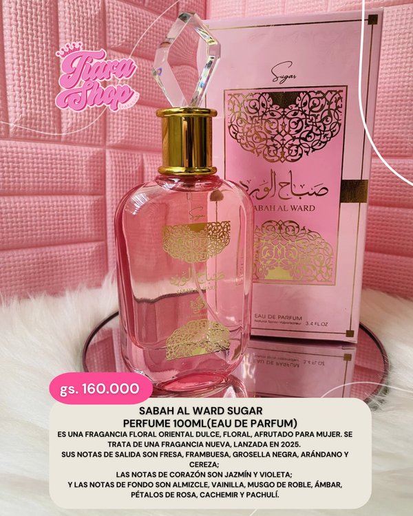 SABAH AL WARD SUGAR ORIGINAL -100ML EAU DE PARFUM 