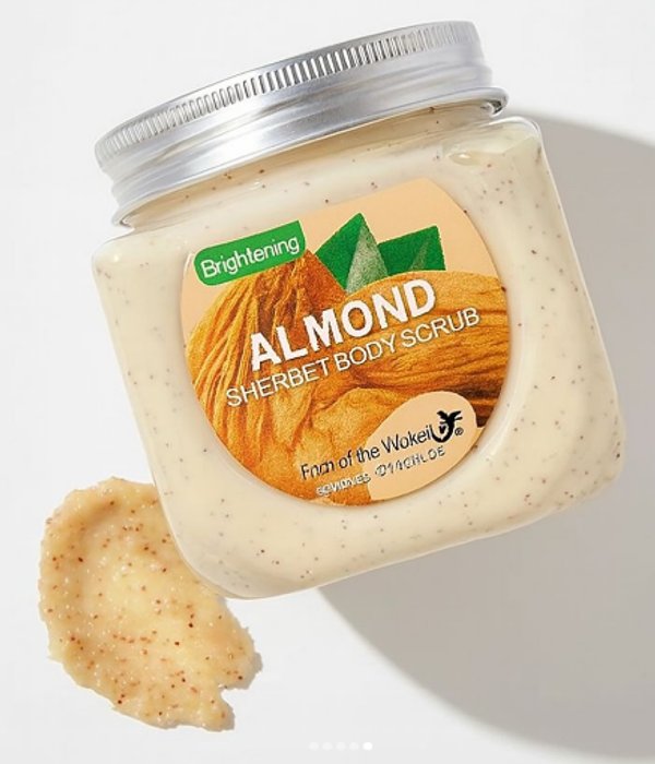 Exfoliante corporal almendras 350 ml - Wokali