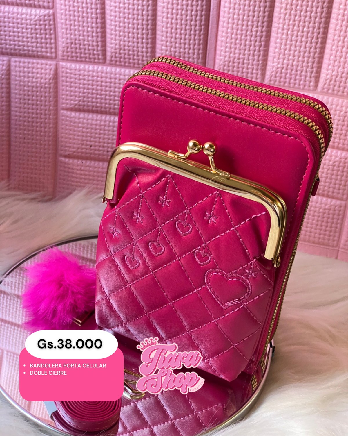 Bandolera doble cierre  - 4