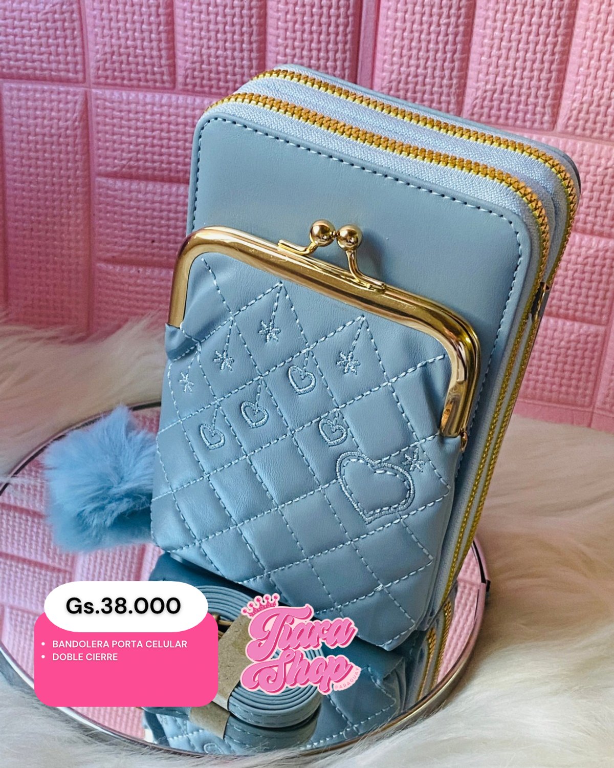 Bandolera doble cierre  - 3