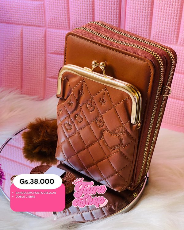 Bandolera doble cierre 