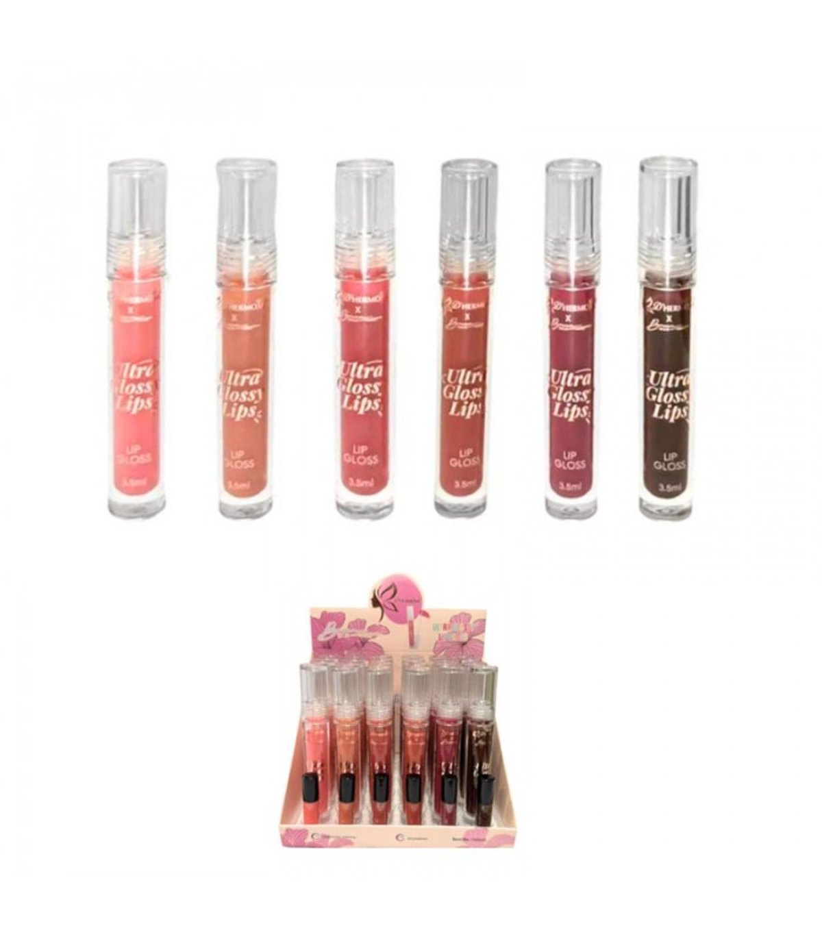 Lip Gloss Ultra D'hermosa x Bruna Wan -7842383010961 - 2