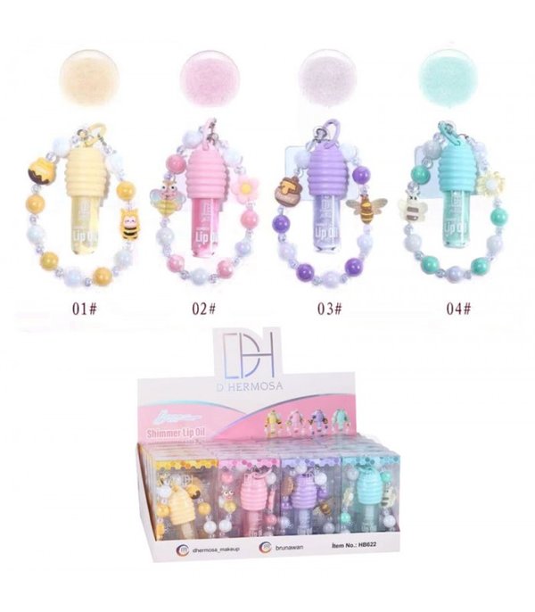 Lip Oil con Llavero Dhermosa x Bruna Wan -7842383013498