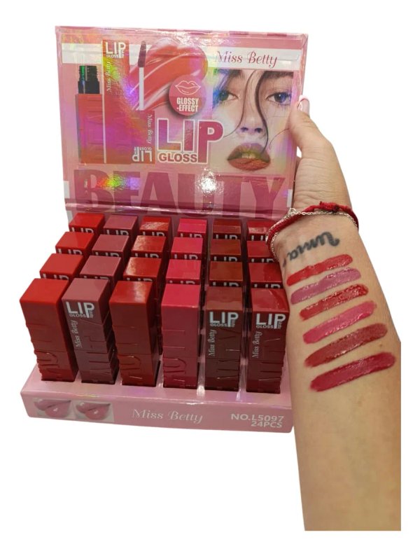  Líp gloss MATTE efecto glossy-Miss Betty