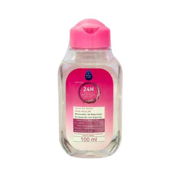 Agua Micelar Rosa 100ml Real Care -7841437006820