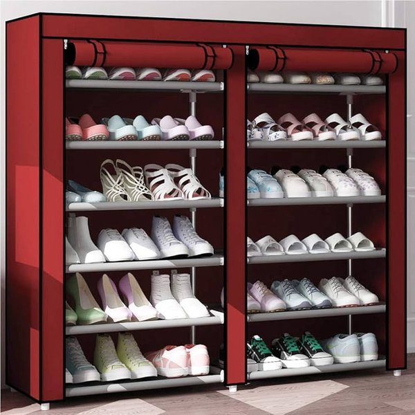 EcoShelter: clóset zapatero doble columna para 36 pares.