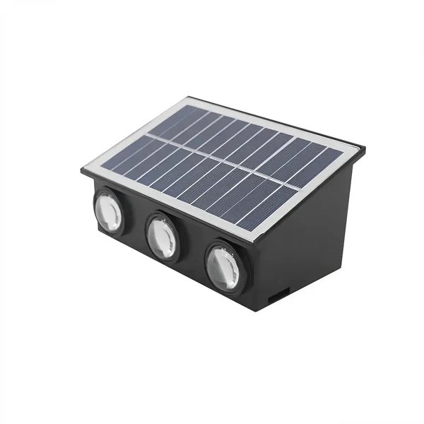 Aplique solar 6 lupas
