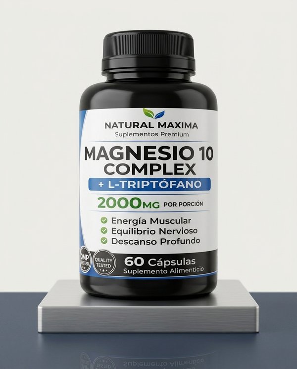 MAGNESIO 10 COMPLEX – Suplemento de Magnesio 10 en 1