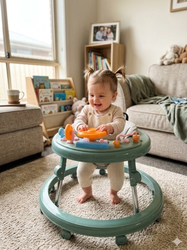 ANDADOR Y CENTRO DE ACTIVIDADES PLEGABLE — Aprende a Caminar Seguro 🚼
