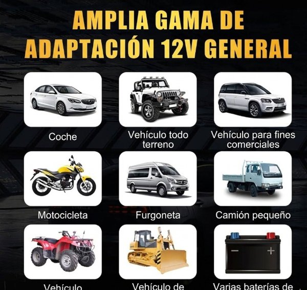 CARGADOR DE BATERÍA INTELIGENTE 12V 6A — Con Reparación por Pulsos 🔋⚡