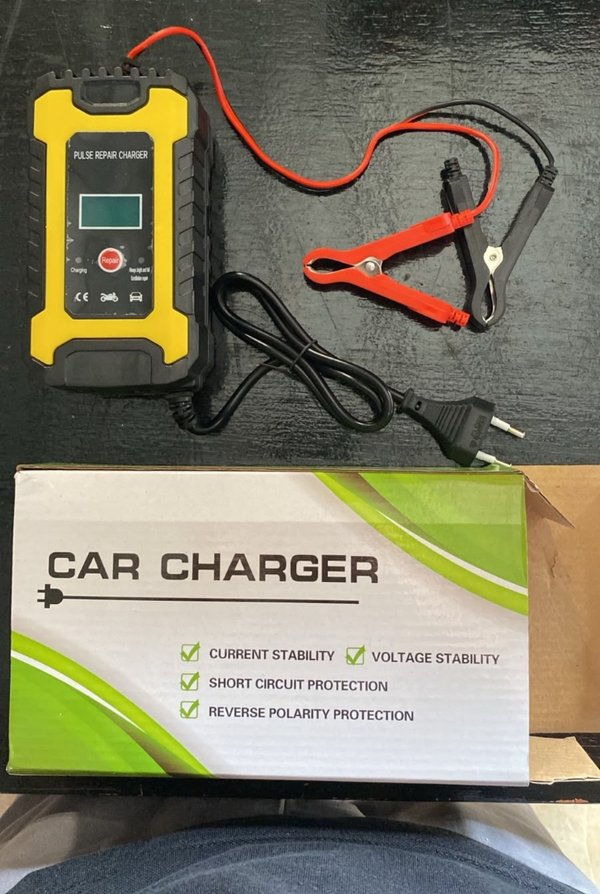 CARGADOR DE BATERÍA INTELIGENTE 12V 6A — Con Reparación por Pulsos 🔋⚡