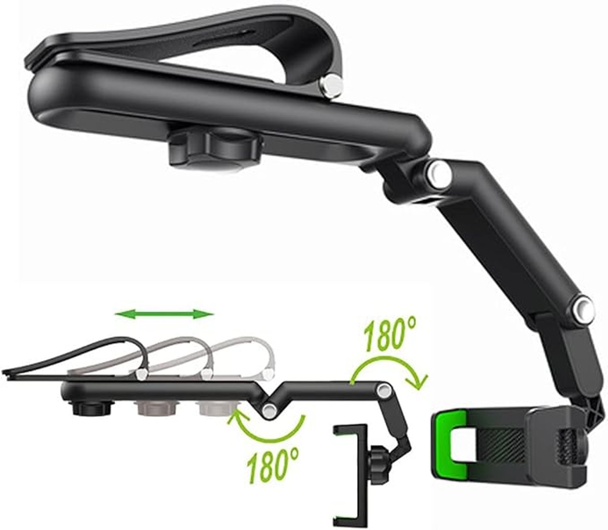Soporte de celular con brazo articulado para autos  - 2