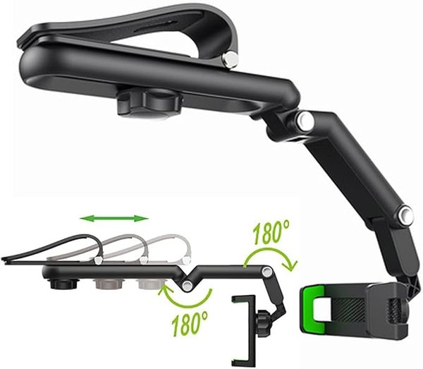 Soporte de celular con brazo articulado para autos