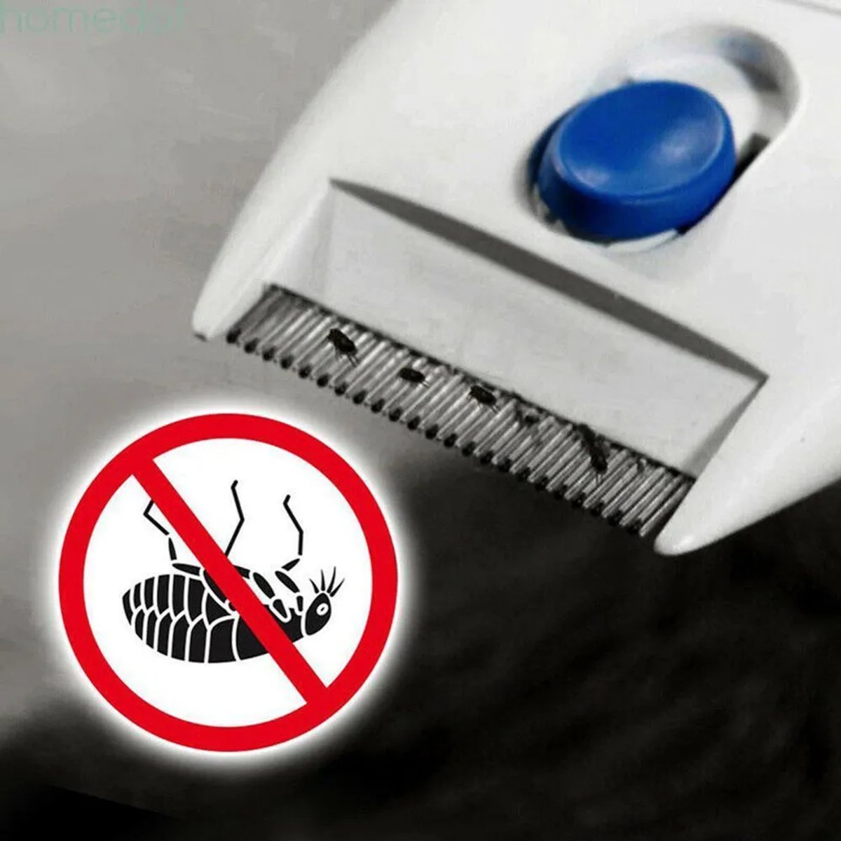 Peine Eléctrico Antipulgas y Garrapatas para Mascotas - 3