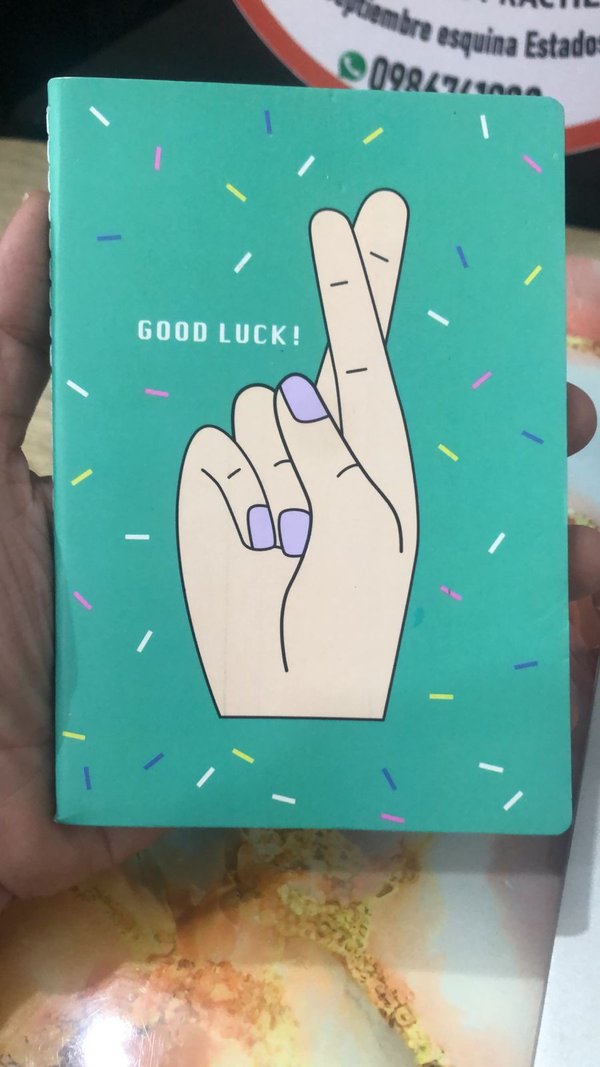 Mini Libretita GOOD LUCK