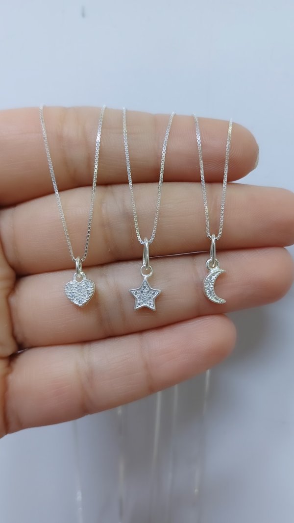 Cadena de Plata y cajita