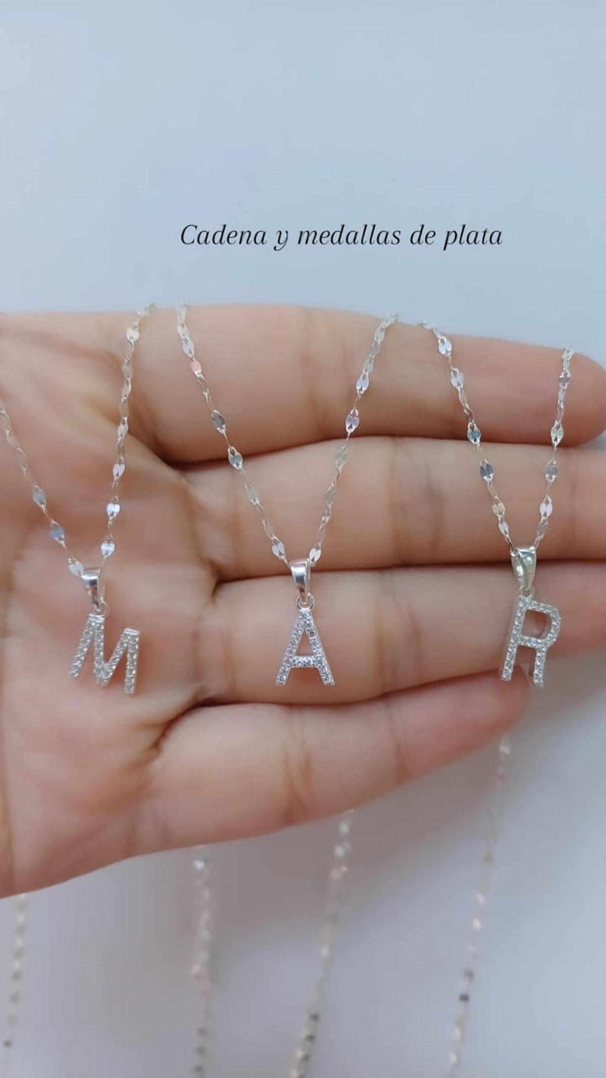 Cadena de Plata y cajita