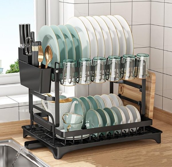 Escurridor de platos 2 niveles
