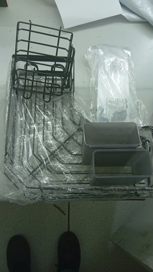 Set Organizador de Baño y Ducha Premium – Estantes Esquineros Autoadhesivos (Negro Mate