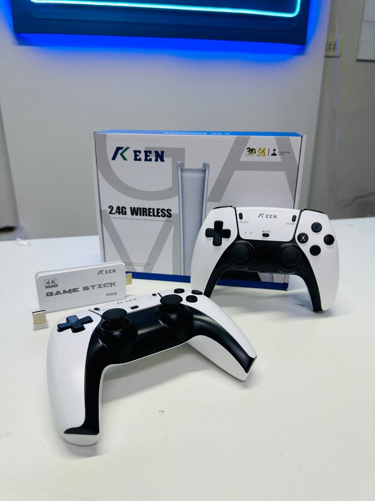 Consola Game retrô Pro a nivel 4k con gemí + 20.000 Juegos 