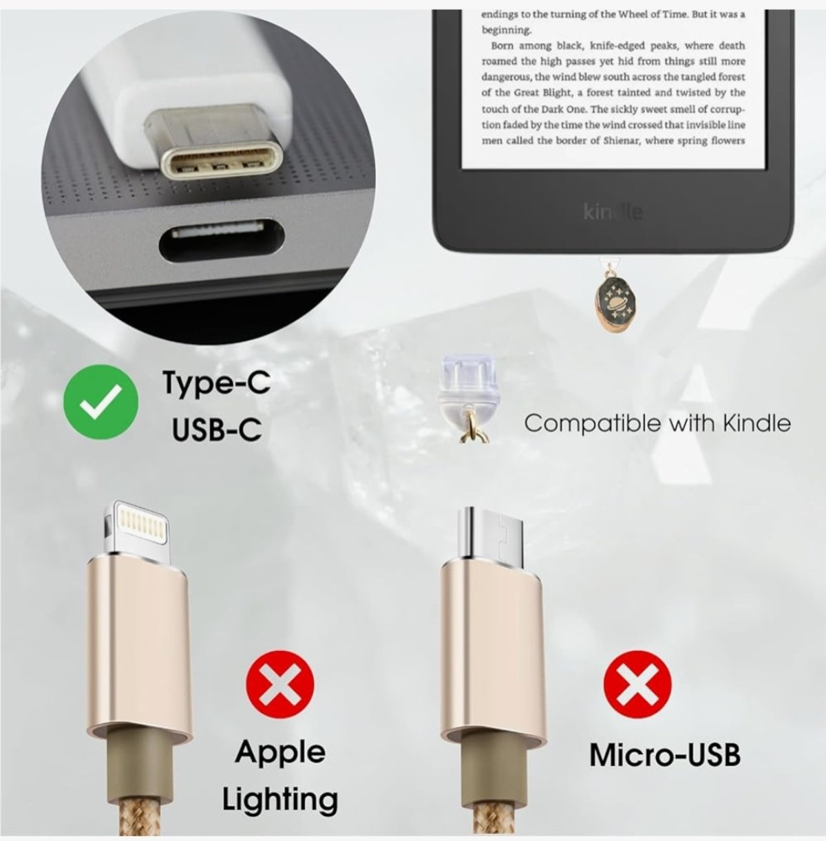 Pin Antipolvo USB-C - Estrella  - 4