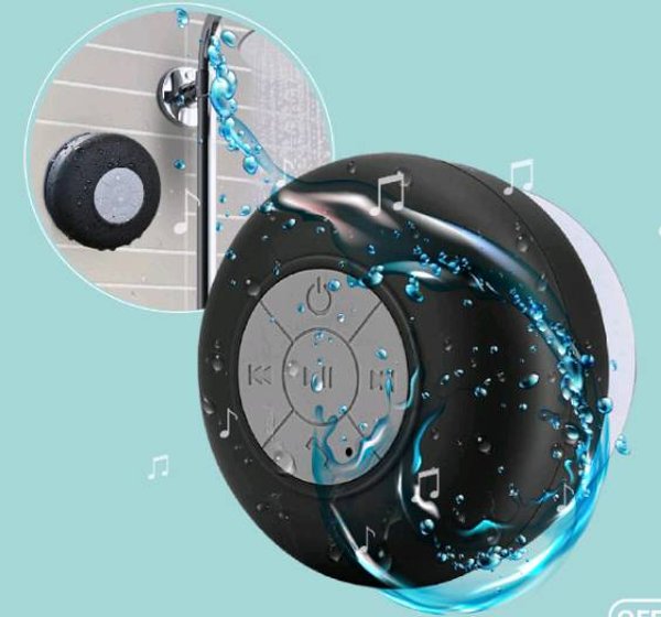 Parlante Bluetooh De Ducha Microfono