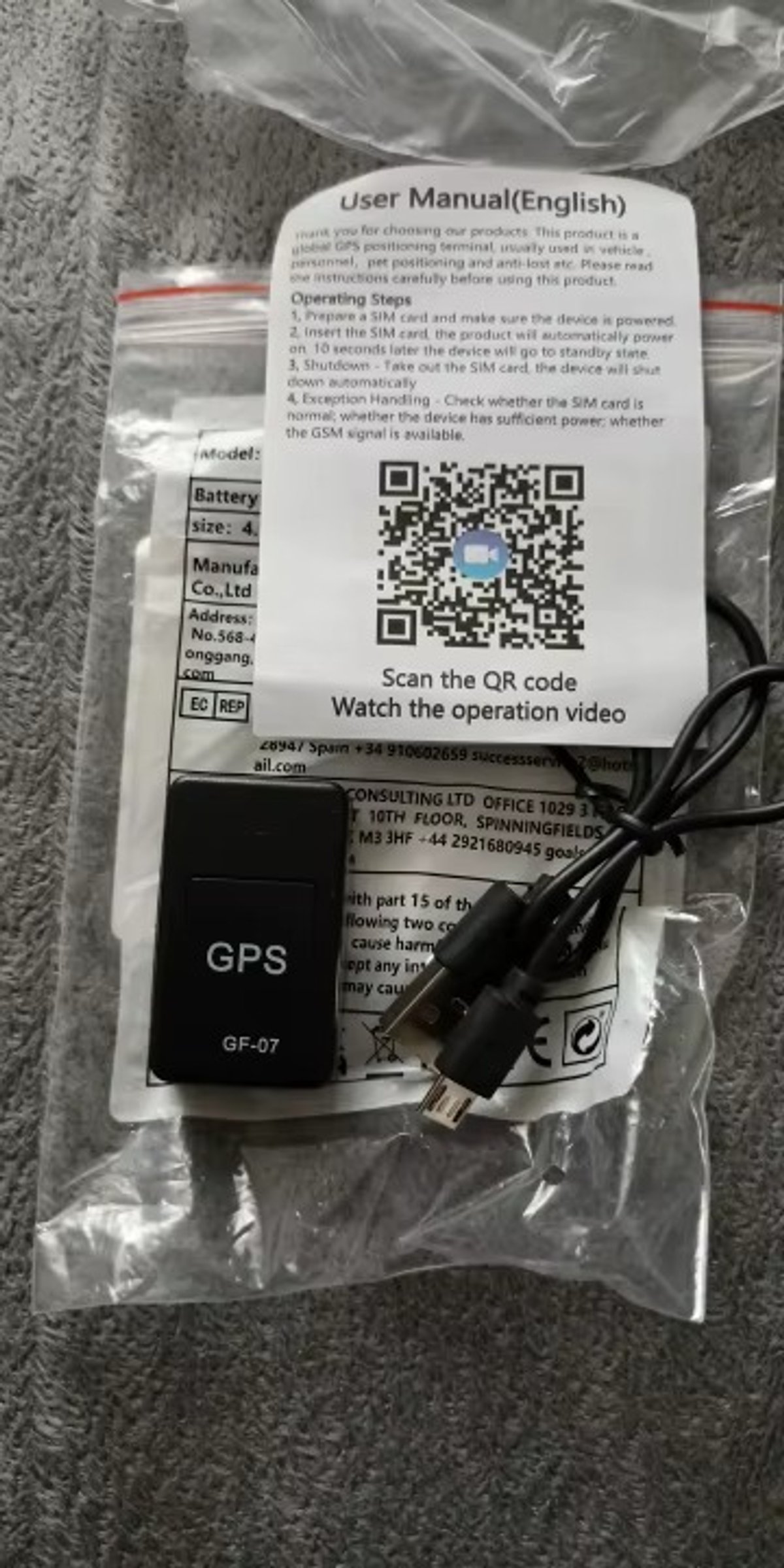 GPS Oculto GF-07 Mini Rastreador Magnético - 4