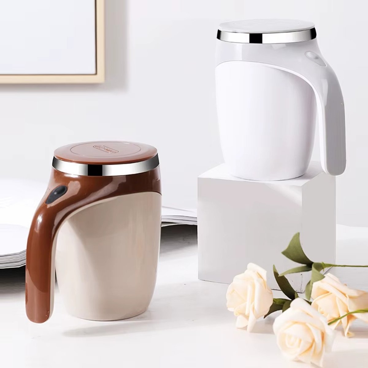 ☕ MugMix Pro™ – Taza Batidora Eléctrica Inteligente - 2