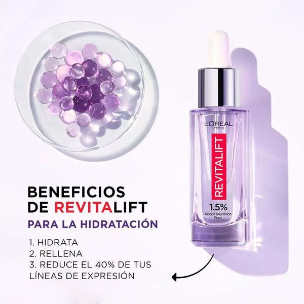 SÉRUM RELLENADOR DE ÁCIDO HIALURÓNICO 