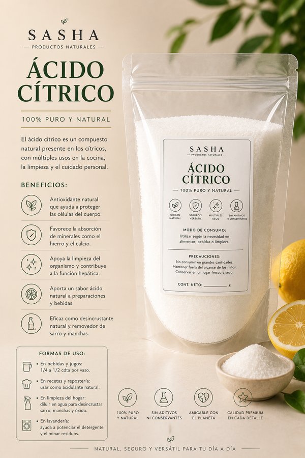 Ácido cítrico 