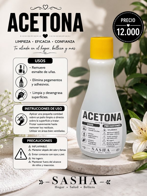 Acetona pura