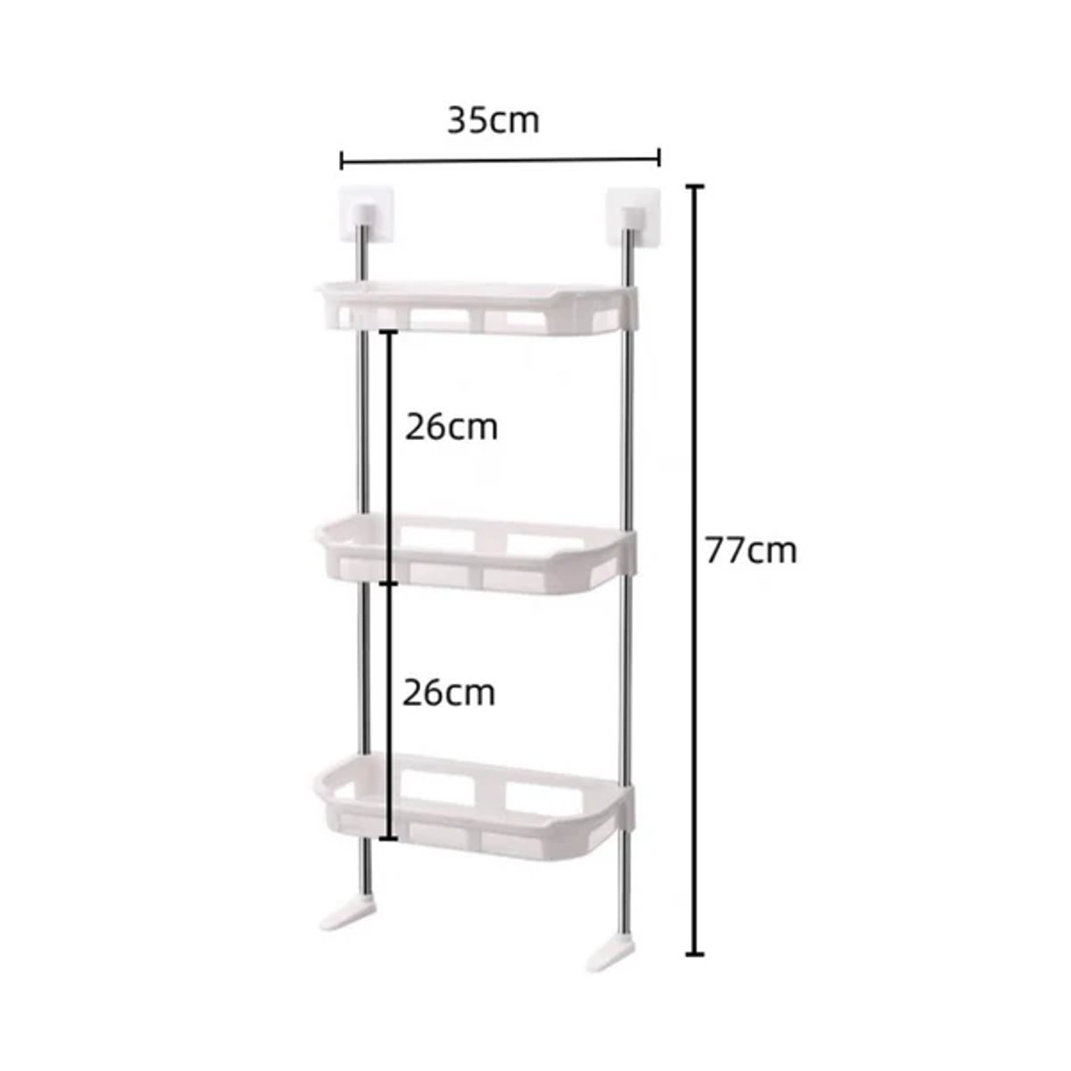 Organizador Para Inodoro 3 Niveles - 3