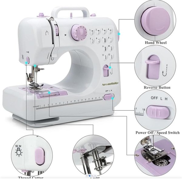 MAQUINA DE COSER 12 PUNTADAS 
