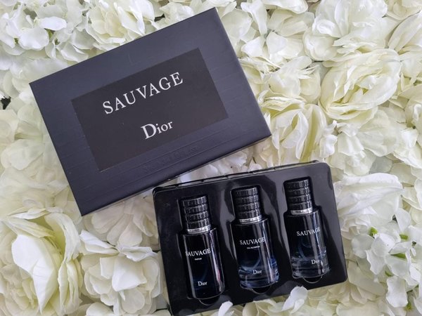SET 3 PERFUMES SAUVAGE DE DIOR - inspiracion