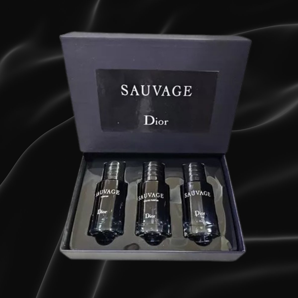 SET 3 PERFUMES SAUVAGE DE DIOR - inspiracion - 2